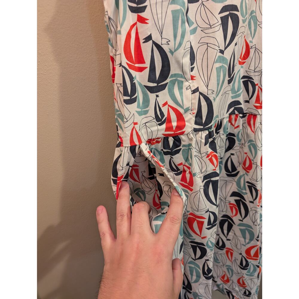 Blue Platypus Sailboat Tank Dress - Picture 4 of 5
